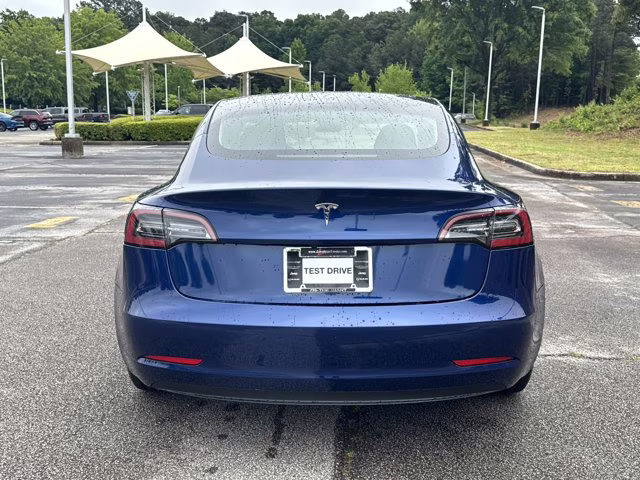 2023 Deep Blue Metallic Tesla Model 3 Base RWD Sedan