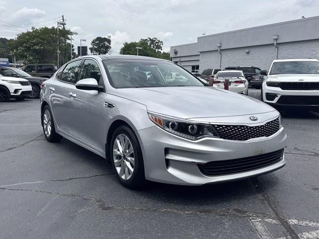 2016 Sparkling Silver Kia Optima EX FWD Sedan