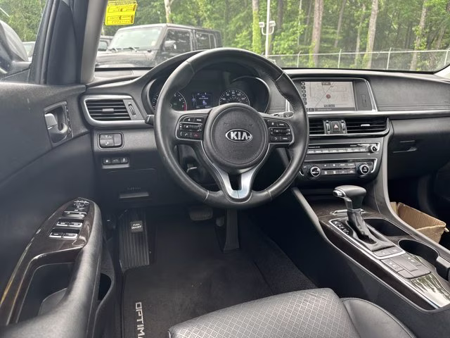 2016 Sparkling Silver Kia Optima EX FWD Sedan