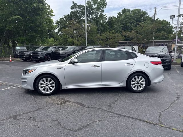 2016 Sparkling Silver Kia Optima EX FWD Sedan