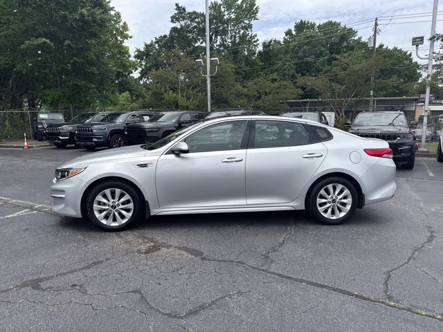 2016 Sparkling Silver Kia Optima EX FWD Sedan