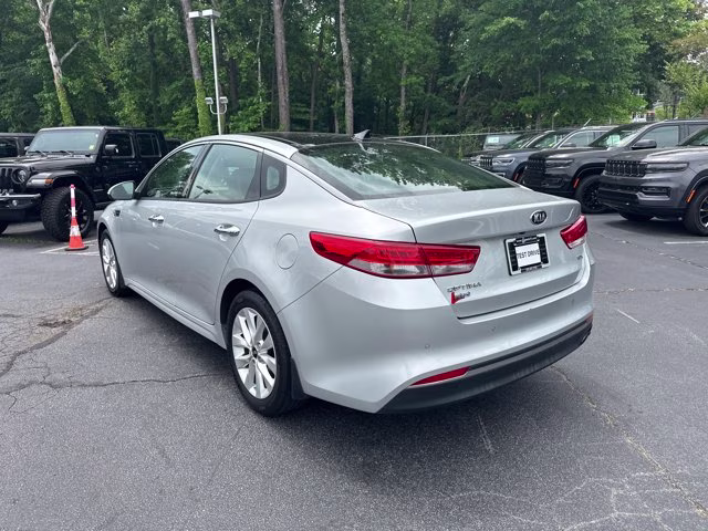 2016 Sparkling Silver Kia Optima EX FWD Sedan