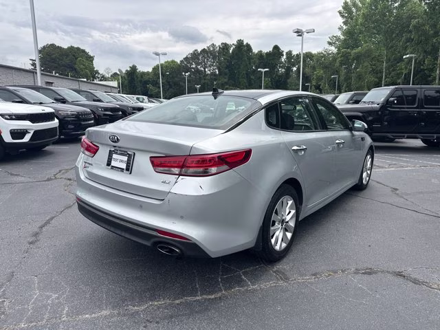 2016 Sparkling Silver Kia Optima EX FWD Sedan