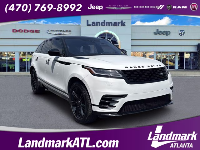 2020 White Land Rover Range Rover Velar R-Dynamic S AWD SUV