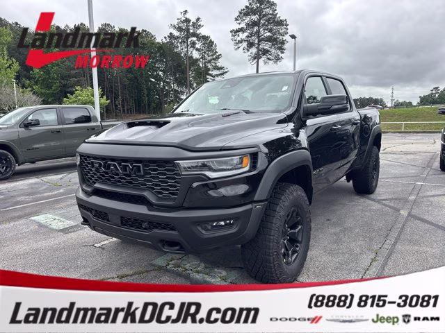 2026 Diamond Black Crystal Pearlcoat Ram 1500 RHO 4X4 Truck