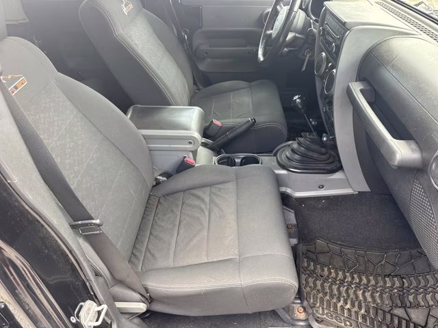 2010 Black Jeep Wrangler Unlimited Mountain 4X4 Convertible