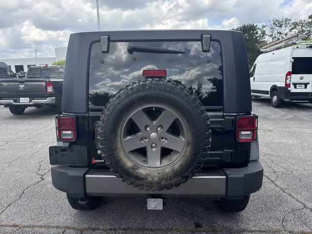 2010 Black Jeep Wrangler Unlimited Mountain 4X4 Convertible