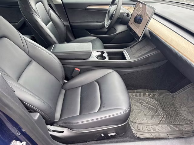 2023 Deep Blue Metallic Tesla Model 3 Base RWD Sedan