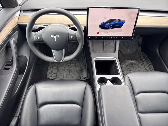 2023 Deep Blue Metallic Tesla Model 3 Base RWD Sedan