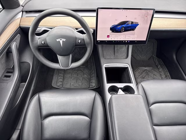 2023 Deep Blue Metallic Tesla Model 3 Base RWD Sedan