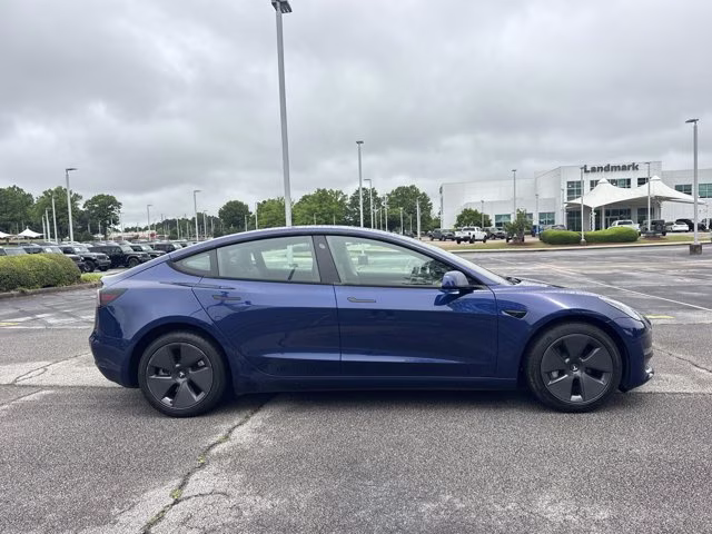 2023 Deep Blue Metallic Tesla Model 3 Base RWD Sedan