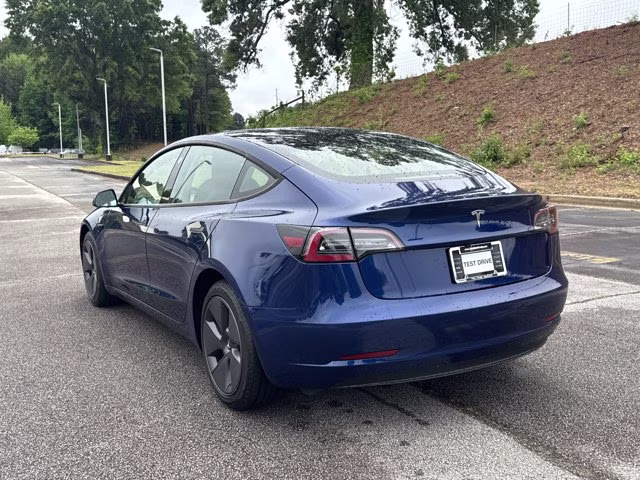 2023 Deep Blue Metallic Tesla Model 3 Base RWD Sedan
