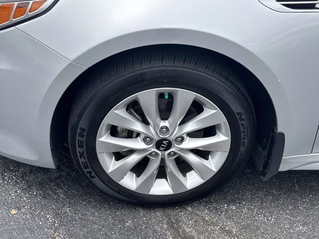 2016 Sparkling Silver Kia Optima EX FWD Sedan