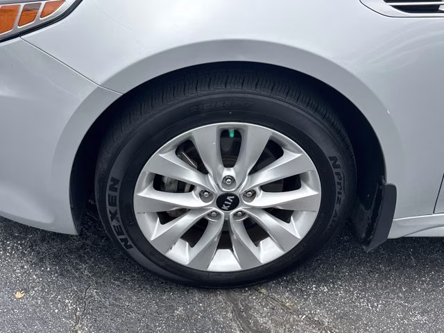 2016 Sparkling Silver Kia Optima EX FWD Sedan