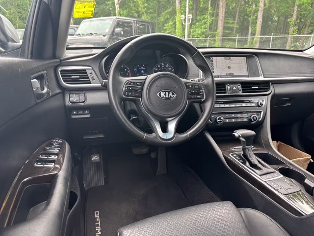 2016 Sparkling Silver Kia Optima EX FWD Sedan