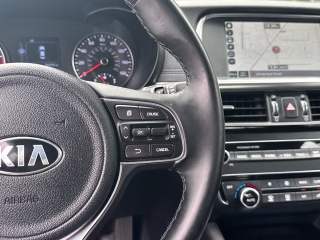 2016 Sparkling Silver Kia Optima EX FWD Sedan