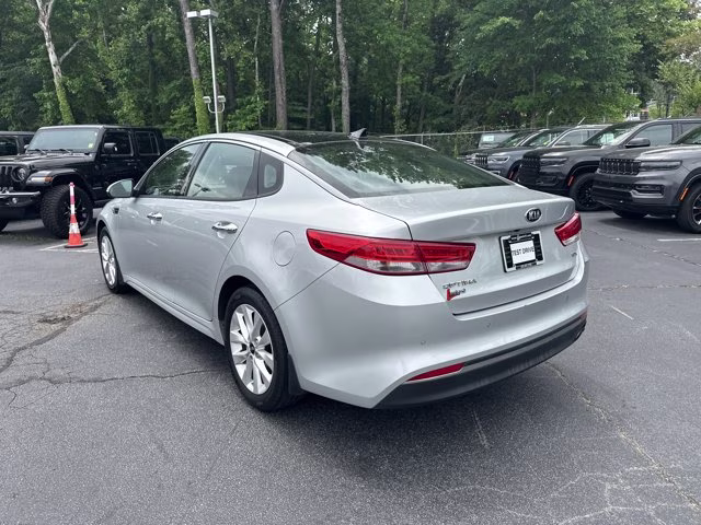 2016 Sparkling Silver Kia Optima EX FWD Sedan