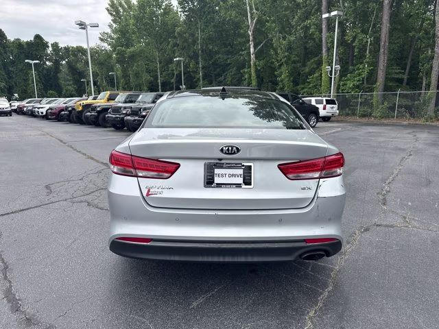 2016 Sparkling Silver Kia Optima EX FWD Sedan