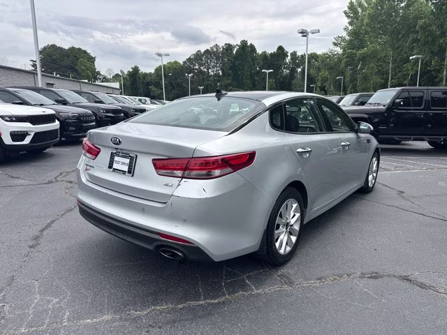 2016 Sparkling Silver Kia Optima EX FWD Sedan