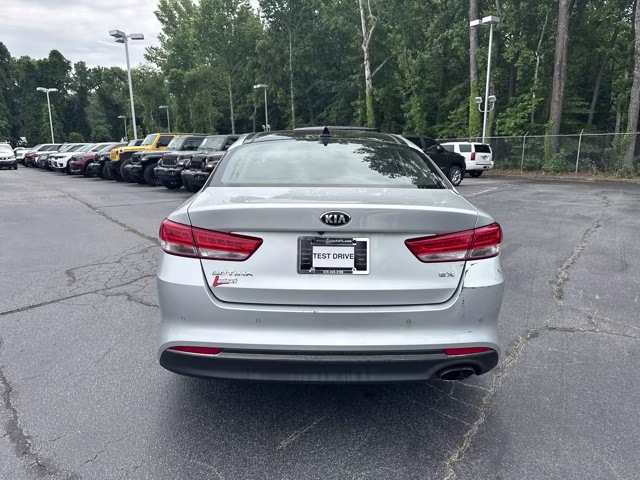 2016 Sparkling Silver Kia Optima EX FWD Sedan