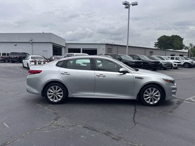 2016 Sparkling Silver Kia Optima EX FWD Sedan