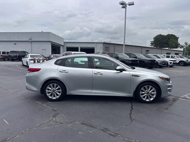 2016 Sparkling Silver Kia Optima EX FWD Sedan