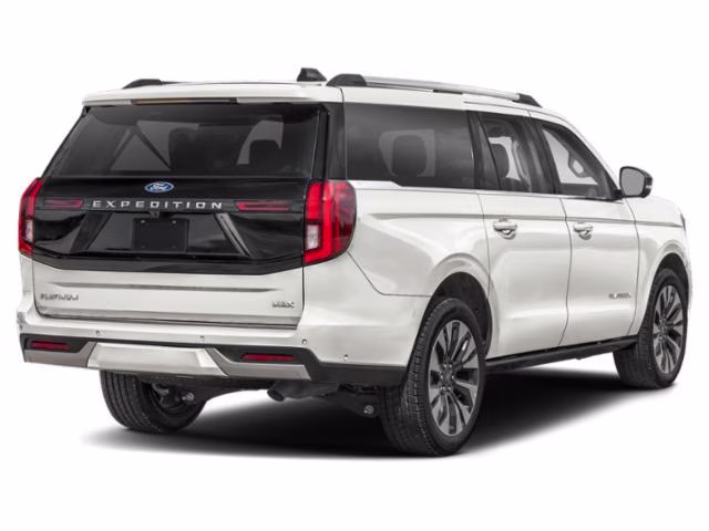 2026 Star White Metallic Tri-Coat Ford Expedition Max Platinum 4x4 4X4 SUV