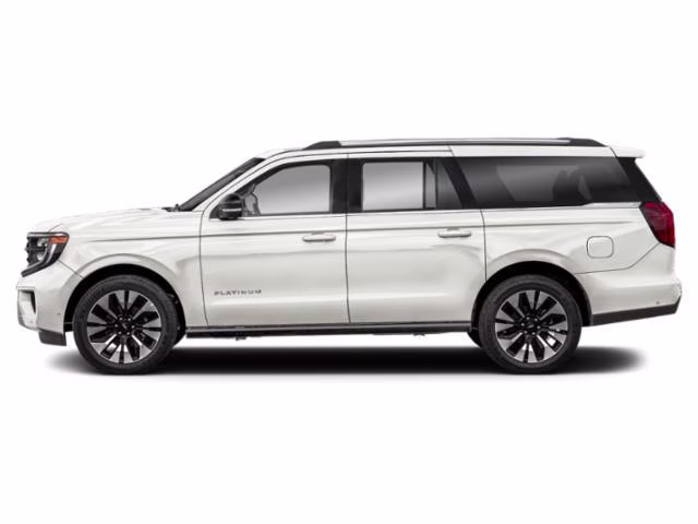 2026 Star White Metallic Tri-Coat Ford Expedition Max Platinum 4x4 4X4 SUV