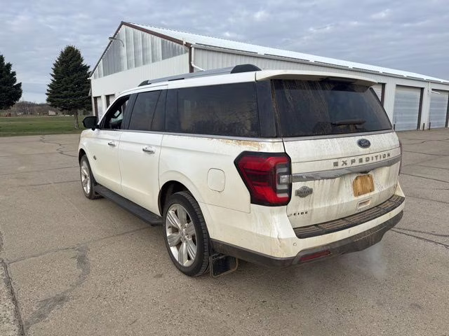 2024 White Metallic Ford Expedition Max King Ranch 4X4 SUV