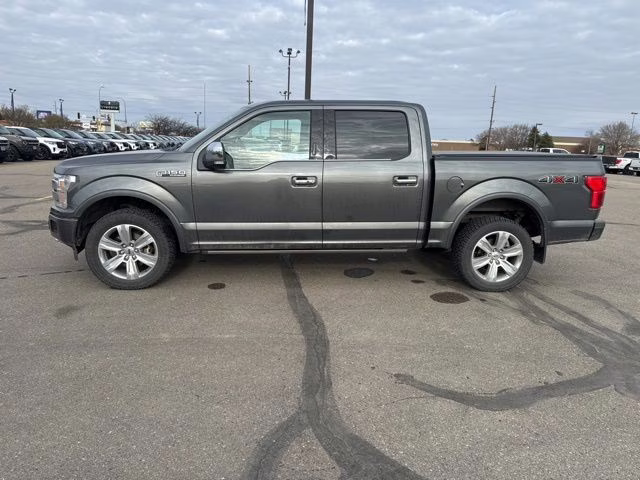 2019 Magnetic Metallic Ford F-150 Platinum 4X4 Truck
