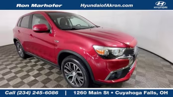 2016 Rally Red Metallic Mitsubishi Outlander Sport 2.0 ES 4X4 SUV