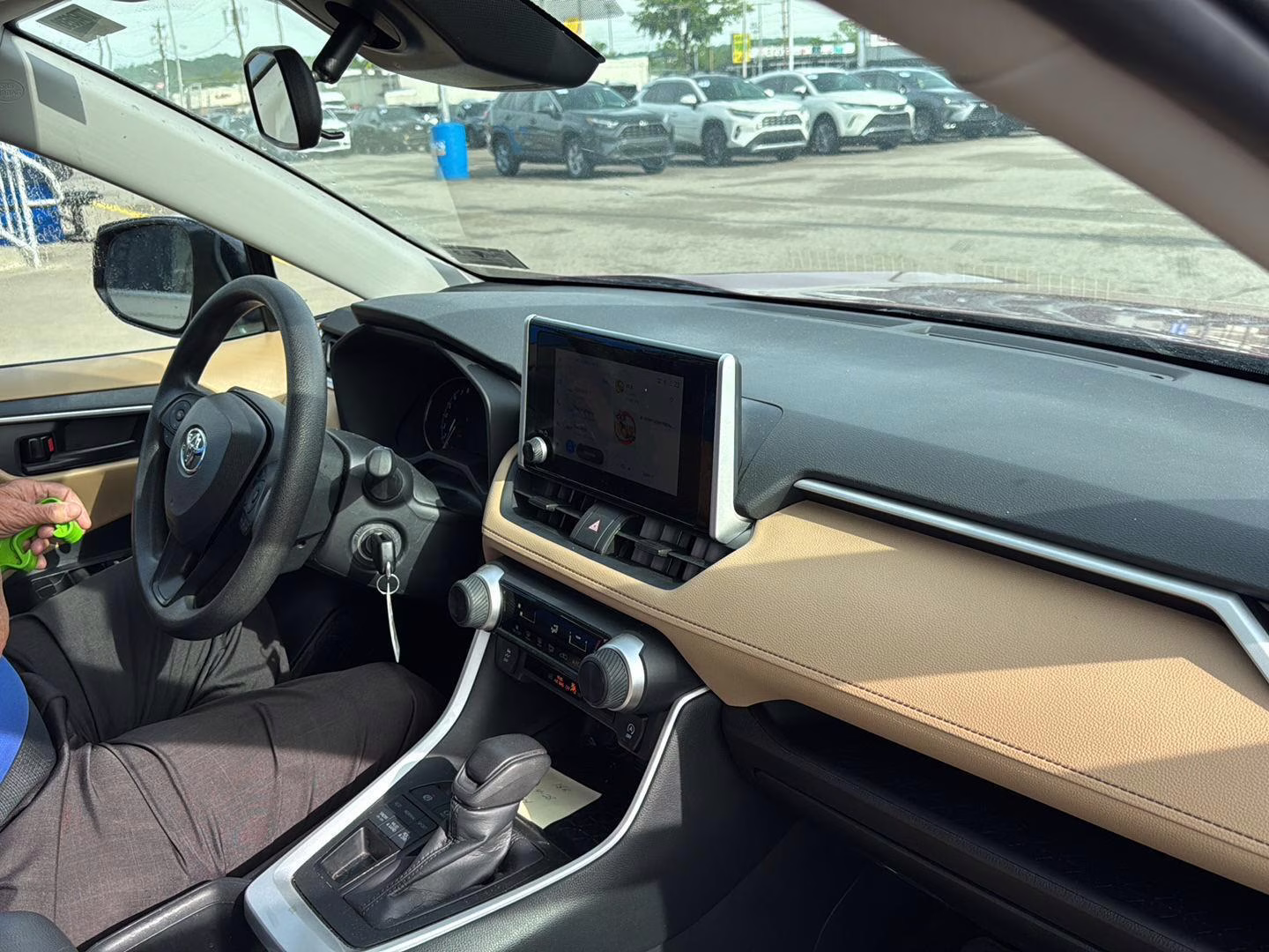 2024 Ruby Flare Pearl Toyota RAV4 LE AWD SUV