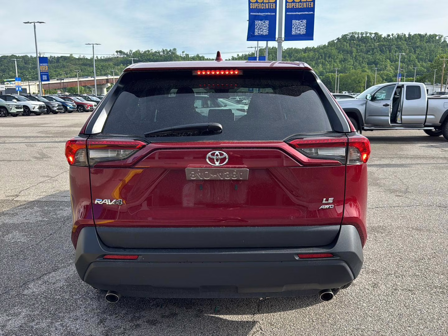 2024 Ruby Flare Pearl Toyota RAV4 LE AWD SUV