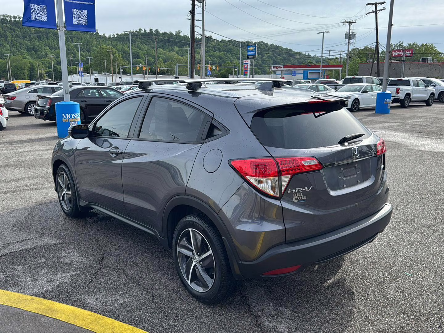 2022 Modern Steel Metallic Honda HR-V EX AWD SUV