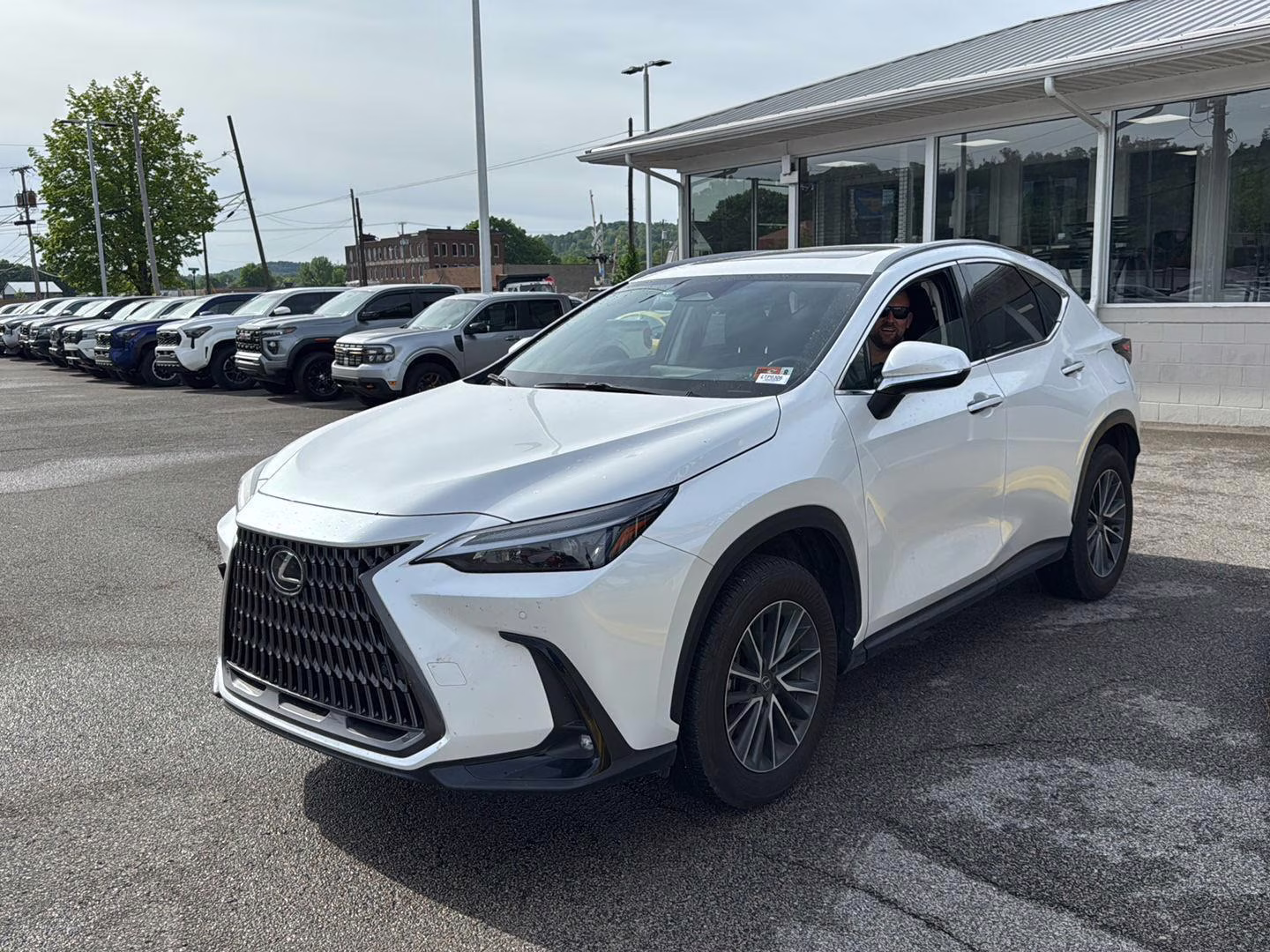 2025 Eminent White Pearl Lexus NX NX 350H PREMIUM AWD AWD