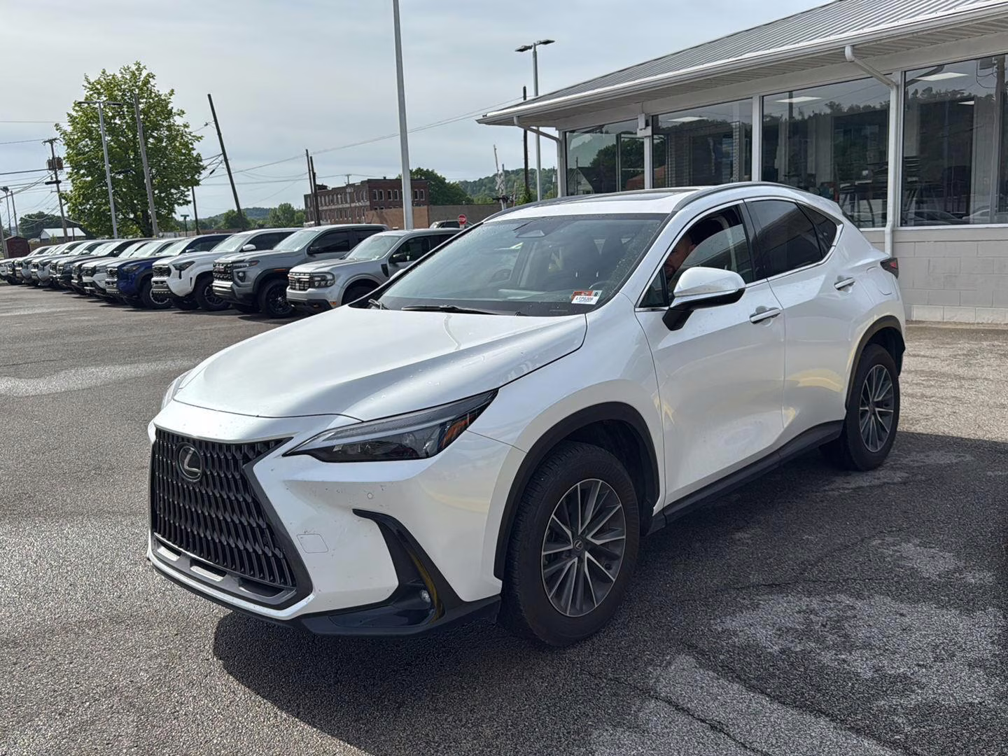 2025 Eminent White Pearl Lexus NX NX 350H PREMIUM AWD AWD