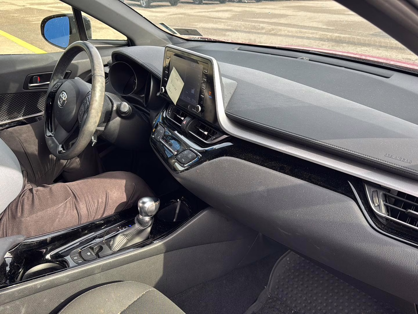 2021 Supersonic Red w/Black Roof Toyota C-HR Nightshade FWD SUV