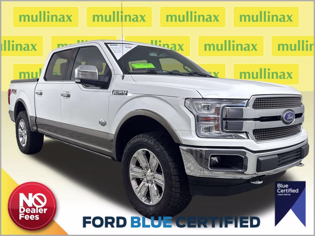 2020 Star White Metallic Tri-Coat Ford F-150 King Ranch 4X4 Truck