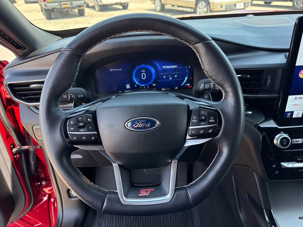 2023 Rapid Red Metallic Tinted Clearcoat Ford Explorer ST 4X4 SUV