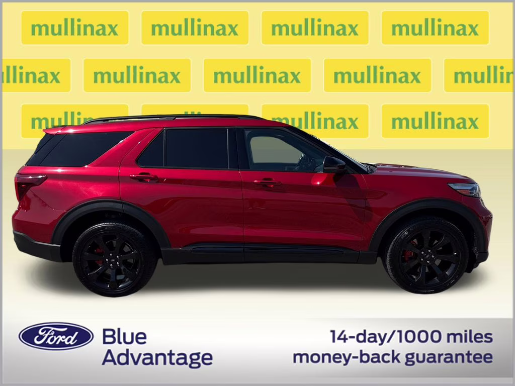 2023 Rapid Red Metallic Tinted Clearcoat Ford Explorer ST 4X4 SUV