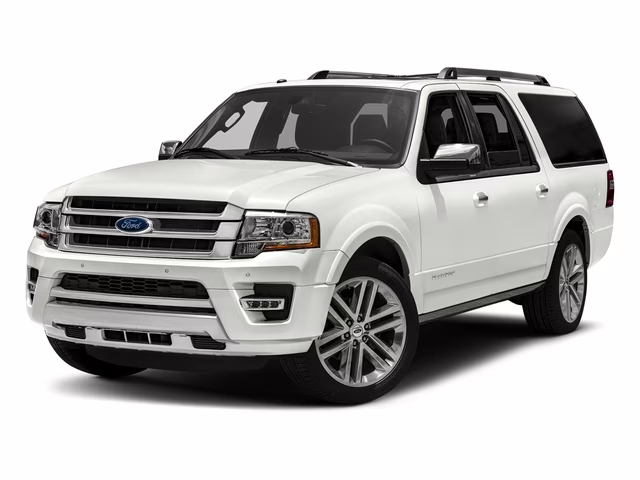 2016 White Platinum Metallic Tri-Coat Ford Expedition EL Platinum 4X4 SUV