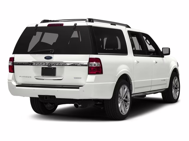2016 White Platinum Metallic Tri-Coat Ford Expedition EL Platinum 4X4 SUV