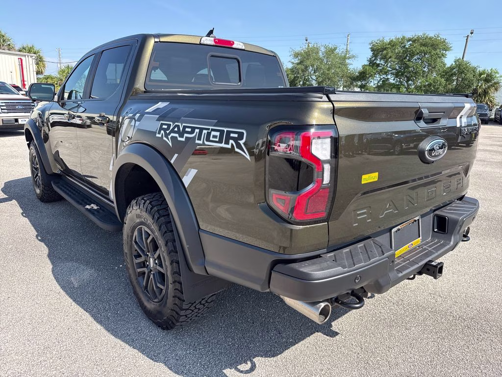 2025 Green Metallic Ford Ranger Raptor 4X4 Truck