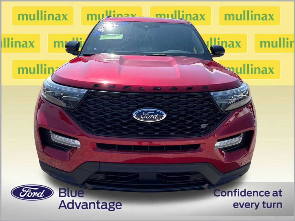 2023 Rapid Red Metallic Tinted Clearcoat Ford Explorer ST 4X4 SUV