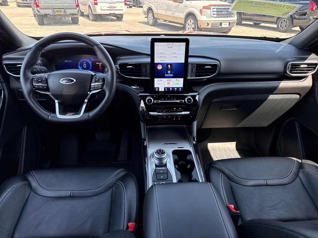 2023 Rapid Red Metallic Tinted Clearcoat Ford Explorer ST 4X4 SUV