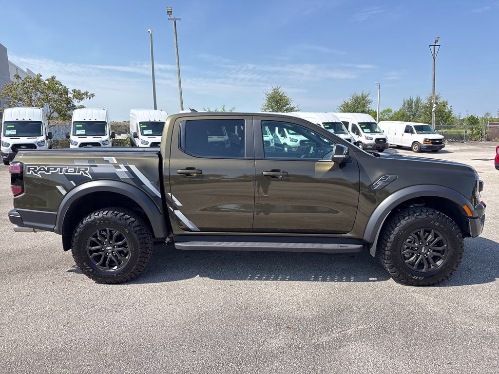 2025 Green Metallic Ford Ranger Raptor 4X4 Truck