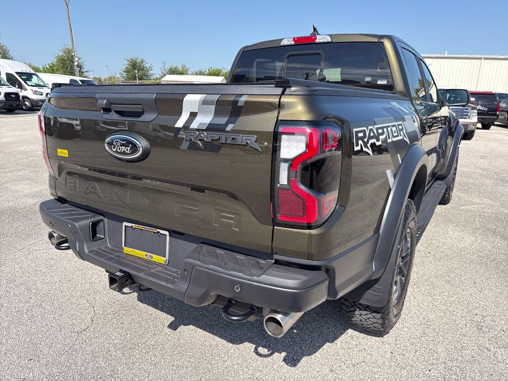 2025 Green Metallic Ford Ranger Raptor 4X4 Truck
