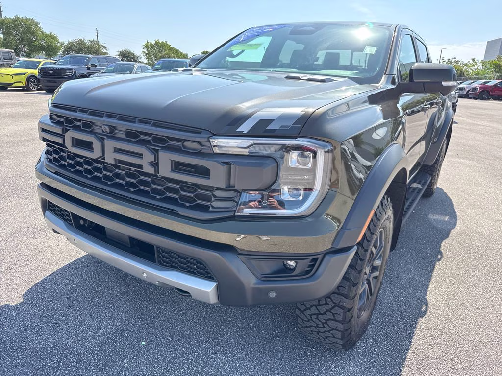 2025 Green Metallic Ford Ranger Raptor 4X4 Truck