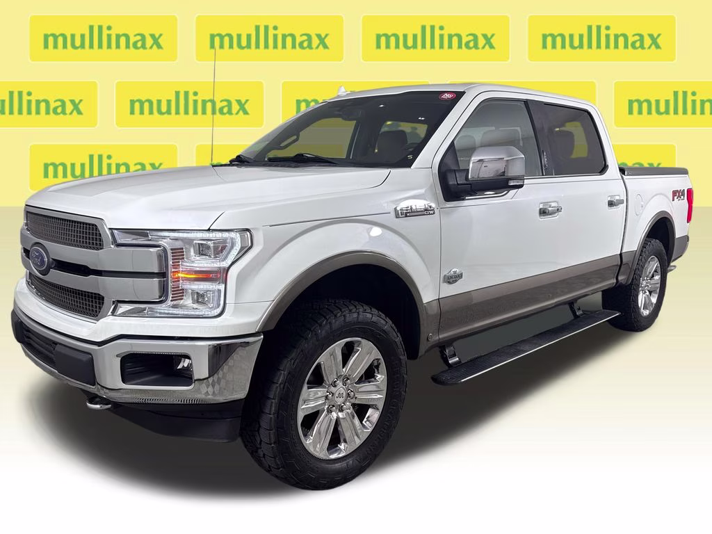 2020 Star White Metallic Tri-Coat Ford F-150 King Ranch 4X4 Truck