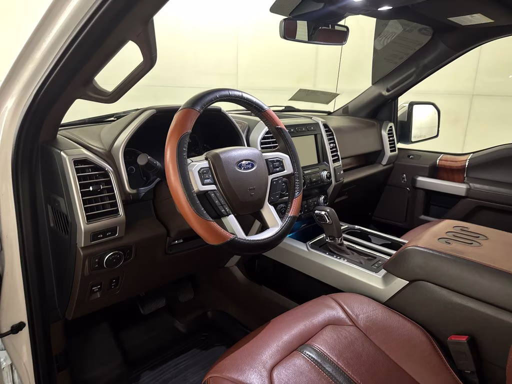 2020 Star White Metallic Tri-Coat Ford F-150 King Ranch 4X4 Truck
